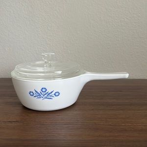 Vintage Blue Cornflower Corning ware menuette